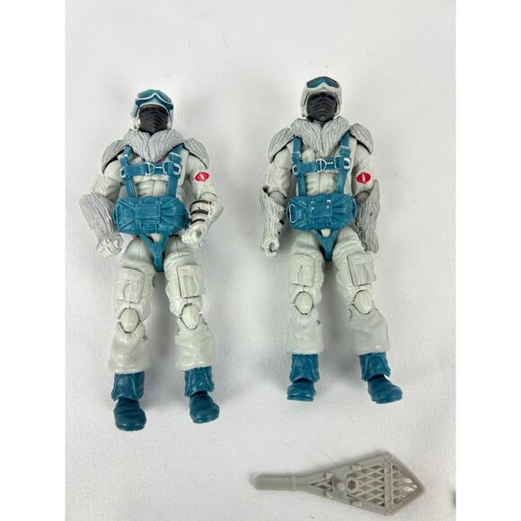G.I. Joe Cobra Trooper Lot 25th Anniversary Snow Serpent Viper Para - Picture 6 of 8